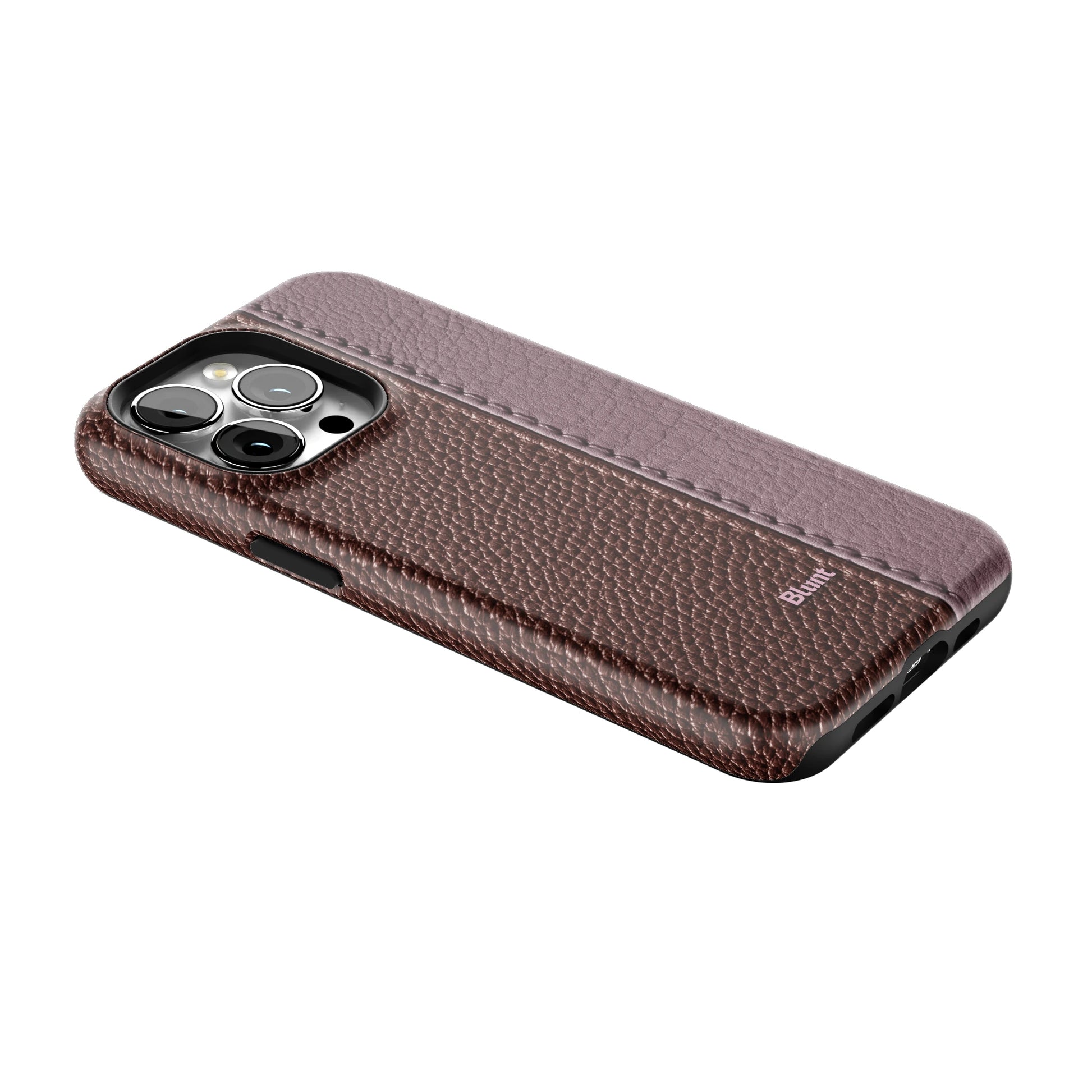 Maroon Grain iPhone Case gallery - Iphone_13_Pro_2