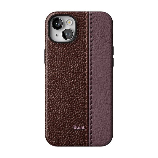 Maroon Grain iPhone Case gallery - Iphone_14_Mini_Air_Plus_1