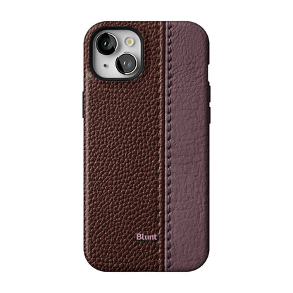 Maroon Grain iPhone Case gallery - Iphone_15_Mini_Air_Plus_1