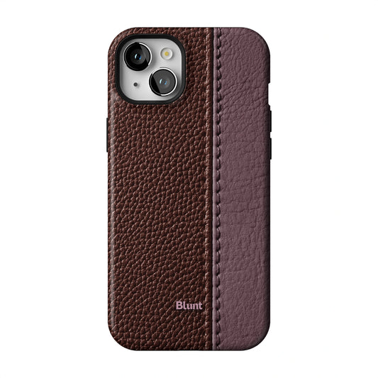 Maroon Grain iPhone Case gallery - Iphone_15_Mini_Air_Plus_1
