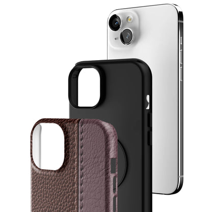 Maroon Grain iPhone Case gallery - Iphone_15_Mini_Air_Plus_3
