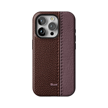 Maroon Grain iPhone Case gallery - Iphone_15_Pro_1
