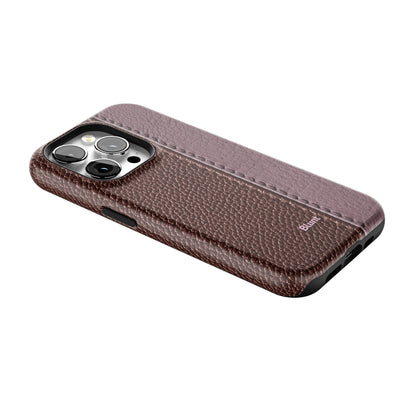 Maroon Grain iPhone Case gallery - Iphone_15_Pro_2