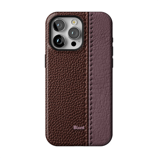 Maroon Grain iPhone Case gallery - Iphone_15_Pro_Max_1
