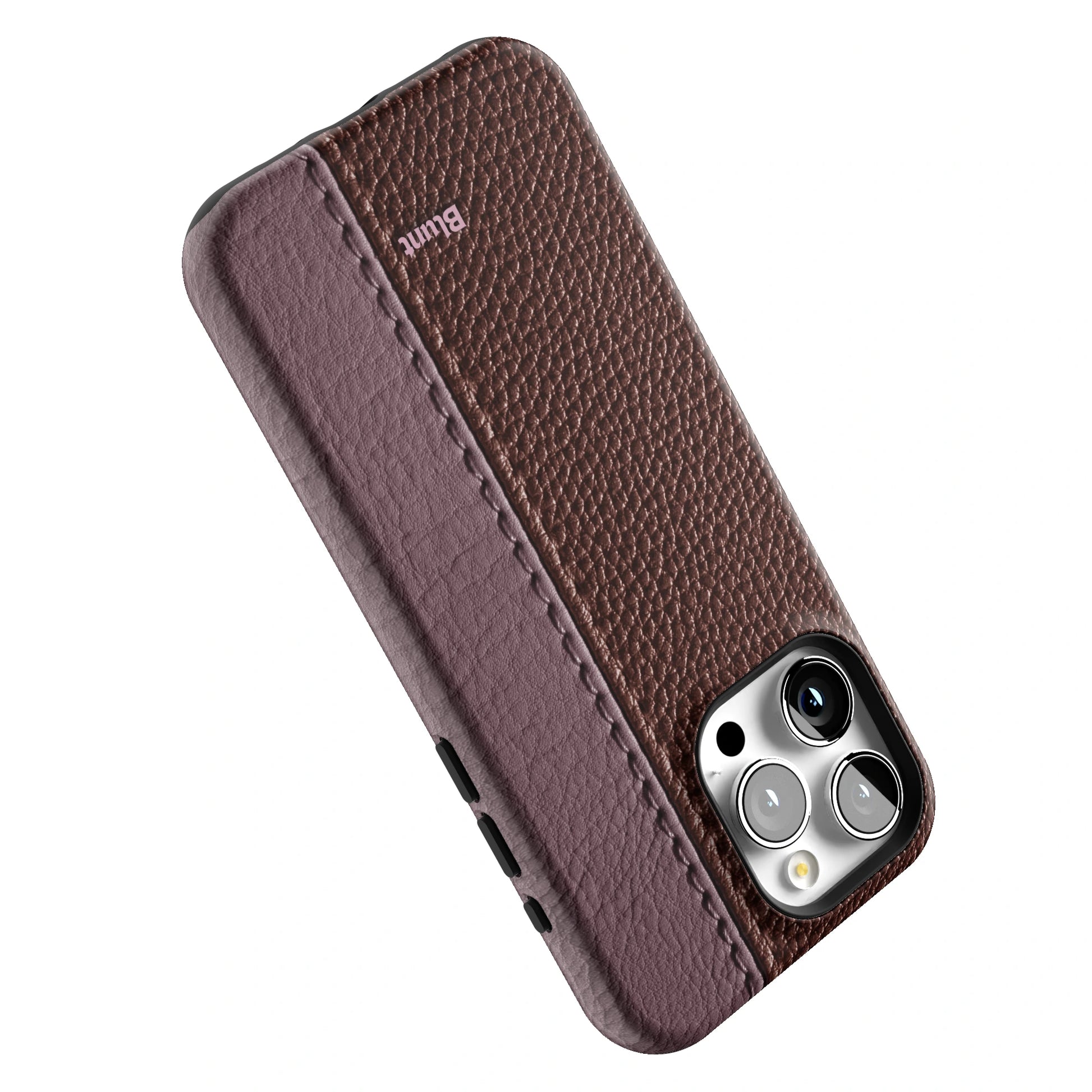Maroon Grain iPhone Case gallery - Iphone_15_Pro_Max_5