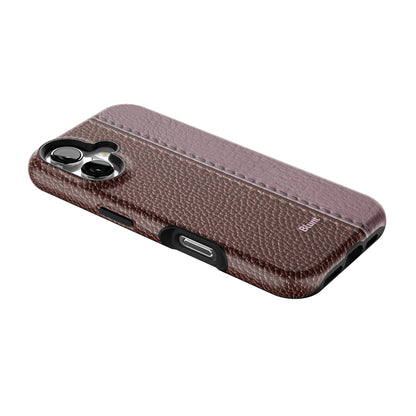Maroon Grain iPhone Case gallery - Iphone_16_Iphone_2