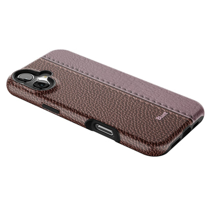 Maroon Grain iPhone Case gallery - Iphone_16_Mini_Air_Plus_2