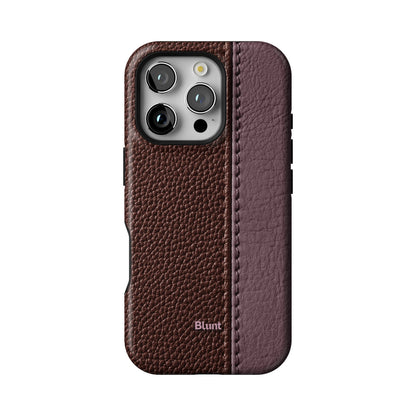 Maroon Grain iPhone Case gallery - Iphone_16_Pro_1