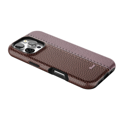 Maroon Grain iPhone Case gallery - Iphone_16_Pro_2