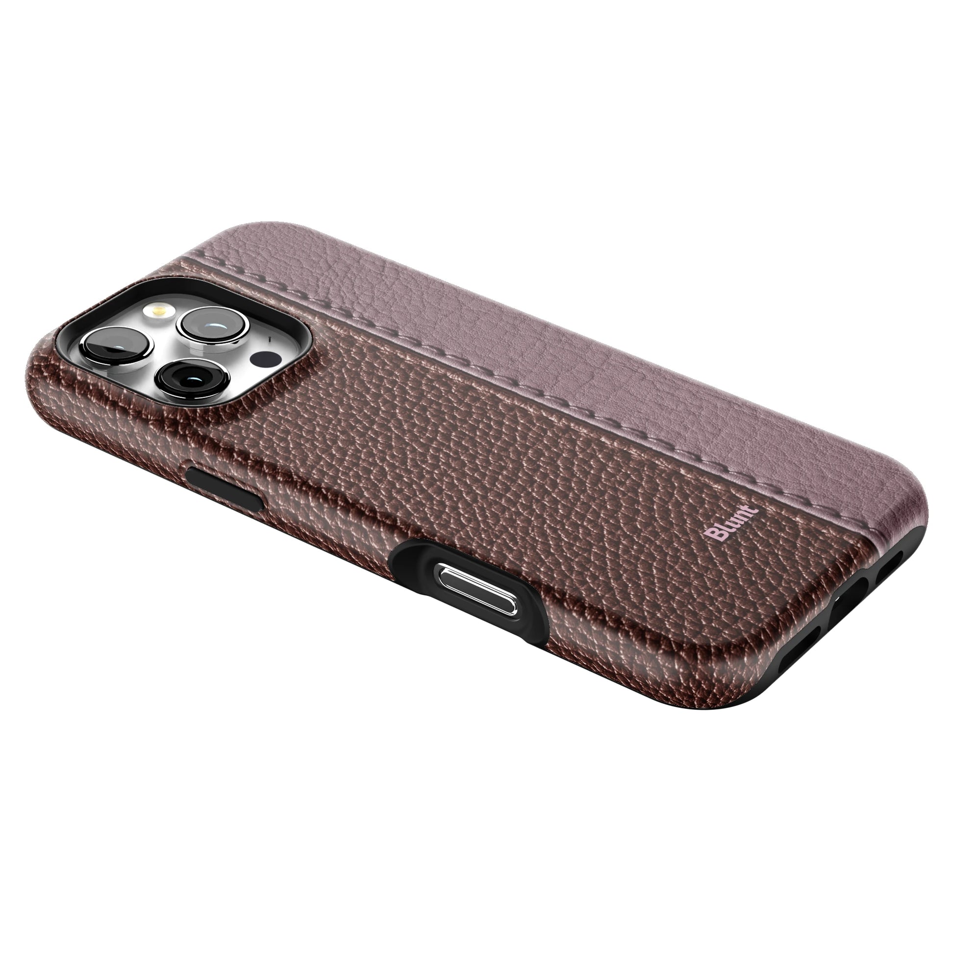 Maroon Grain iPhone Case gallery - Iphone_16_Pro_Max_2