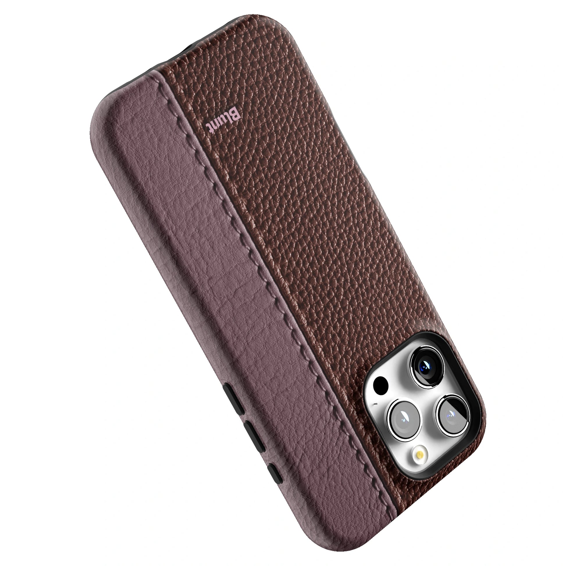 Maroon Grain iPhone Case gallery - Iphone_16_Pro_Max_5