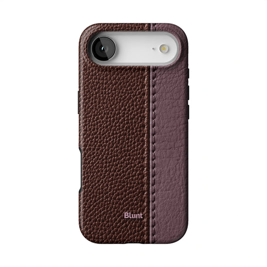 Maroon Grain iPhone Case gallery - Iphone_17_Air_1
