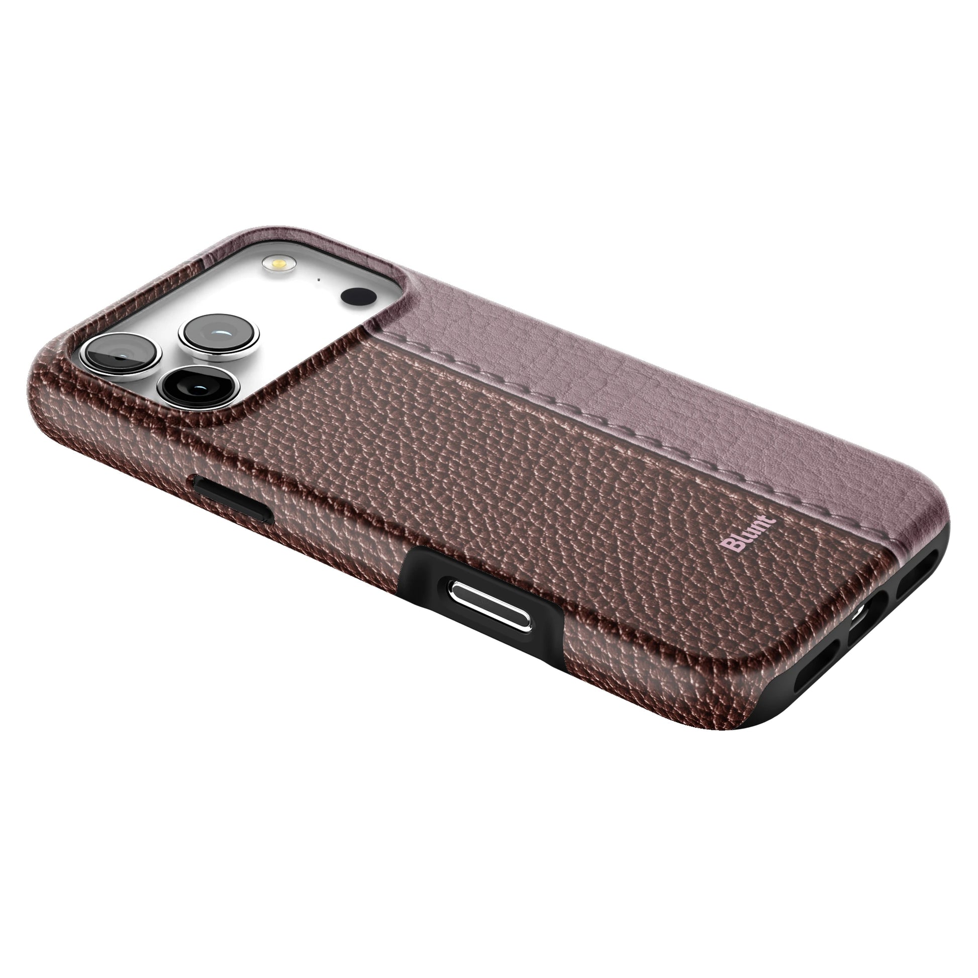 Maroon Grain iPhone Case gallery - Iphone_17_Pro_Max_2