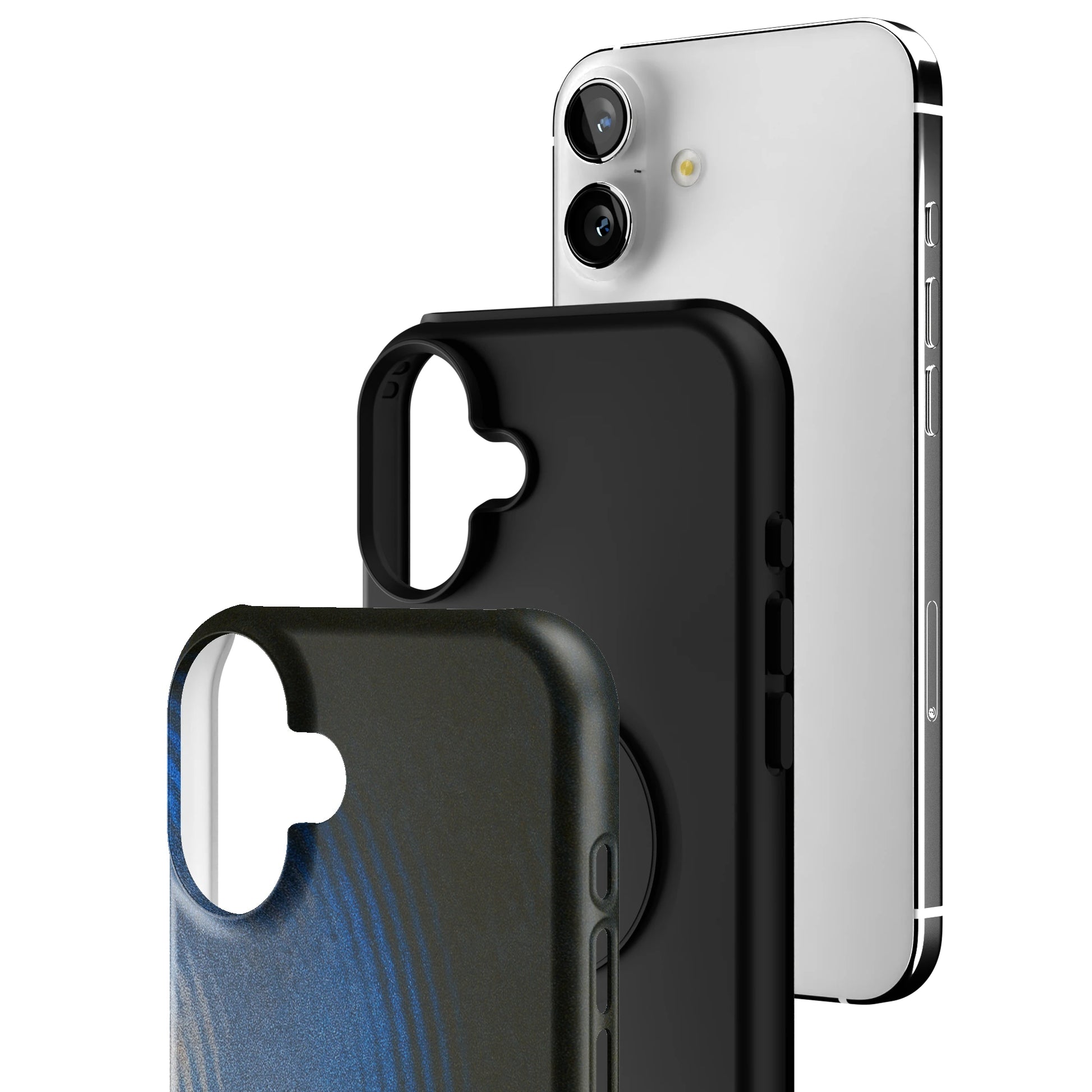 Midnight Grid iPhone Case gallery - Iphone_16_Mini_Air_Plus_3