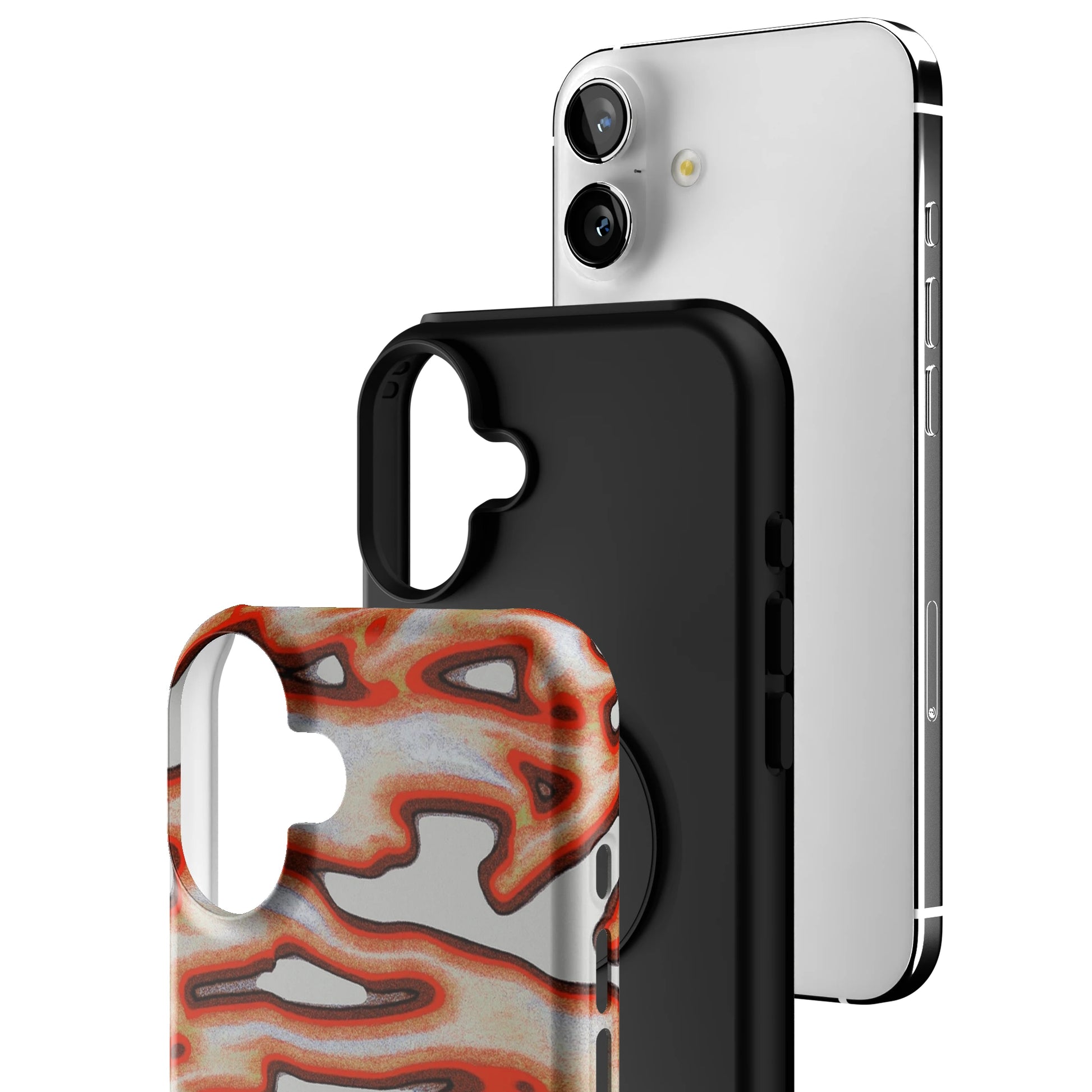 Molten Grid iPhone Case gallery - Iphone_16_Mini_Air_Plus_3