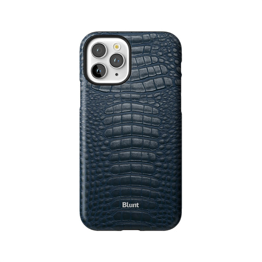 Navy Croc iPhone Case gallery - Iphone_11_Pro_1