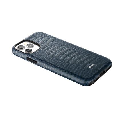 Navy Croc iPhone Case gallery - Iphone_11_Pro_2