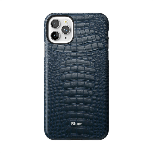 Navy Croc iPhone Case gallery - Iphone_11_Pro_Max_1