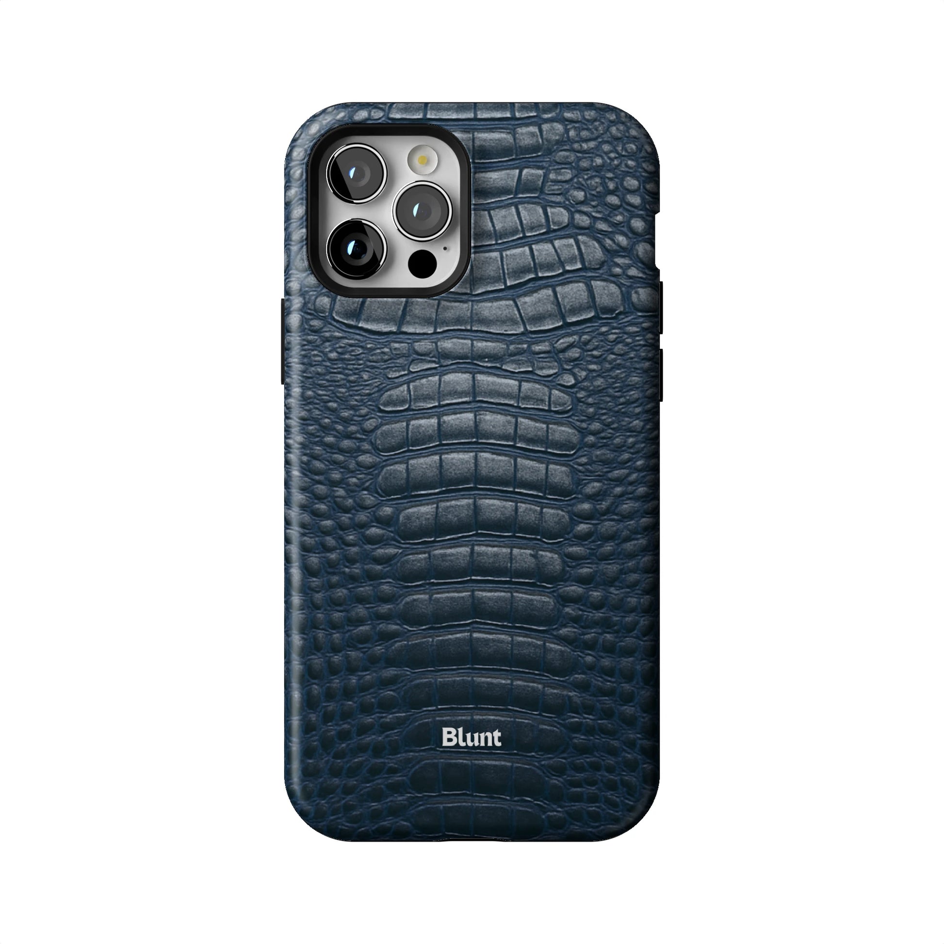 Navy Croc iPhone Case gallery - Iphone_12_Pro_1