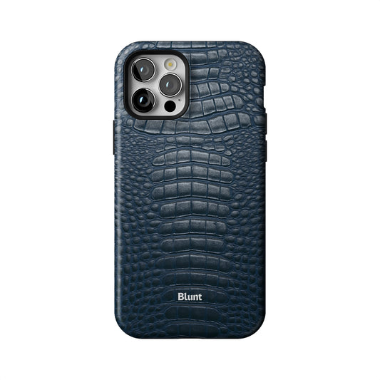 Navy Croc iPhone Case gallery - Iphone_12_Pro_1