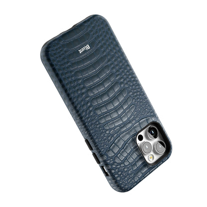 Navy Croc iPhone Case gallery - Iphone_12_Pro_5