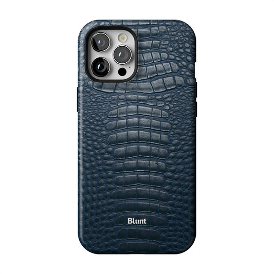 Navy Croc iPhone Case gallery - Iphone_12_Pro_Max_1