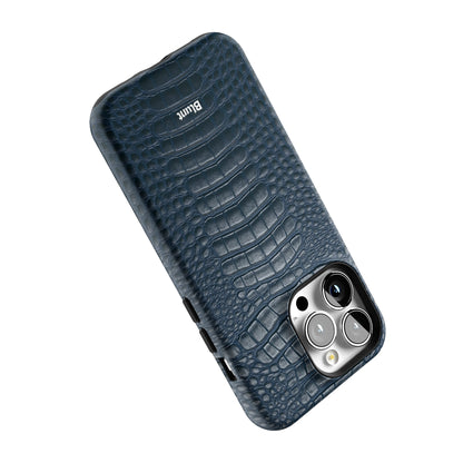 Navy Croc iPhone Case gallery - Iphone_13_Pro_5