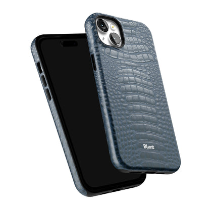 Navy Croc iPhone Case gallery - Iphone_14_Mini_Air_Plus_6