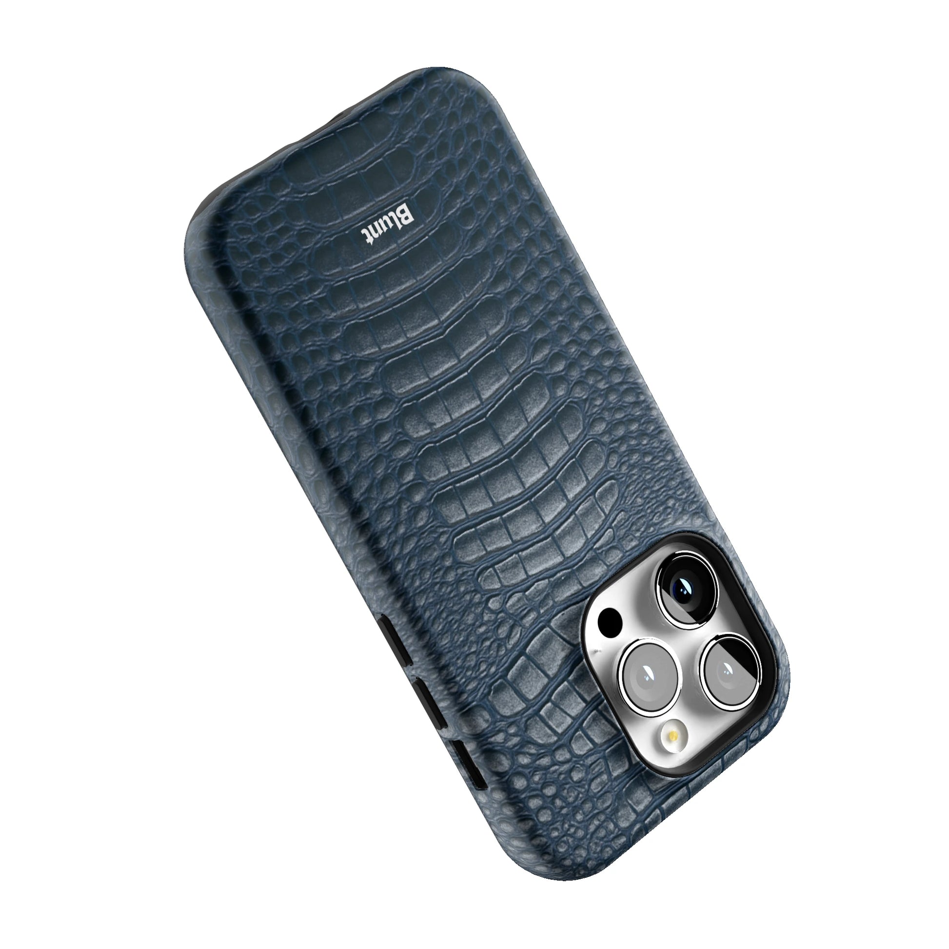 Navy Croc iPhone Case gallery - Iphone_14_Pro_5