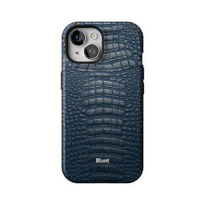 Navy Croc iPhone Case gallery - Iphone_15_Iphone_1