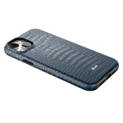 Navy Croc iPhone Case gallery - Iphone_15_Mini_Air_Plus_2