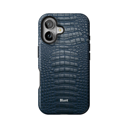 Navy Croc iPhone Case gallery - Iphone_16_Iphone_1