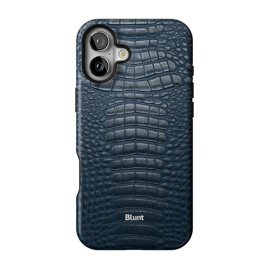 Navy Croc iPhone Case gallery - Iphone_16_Mini_Air_Plus_1