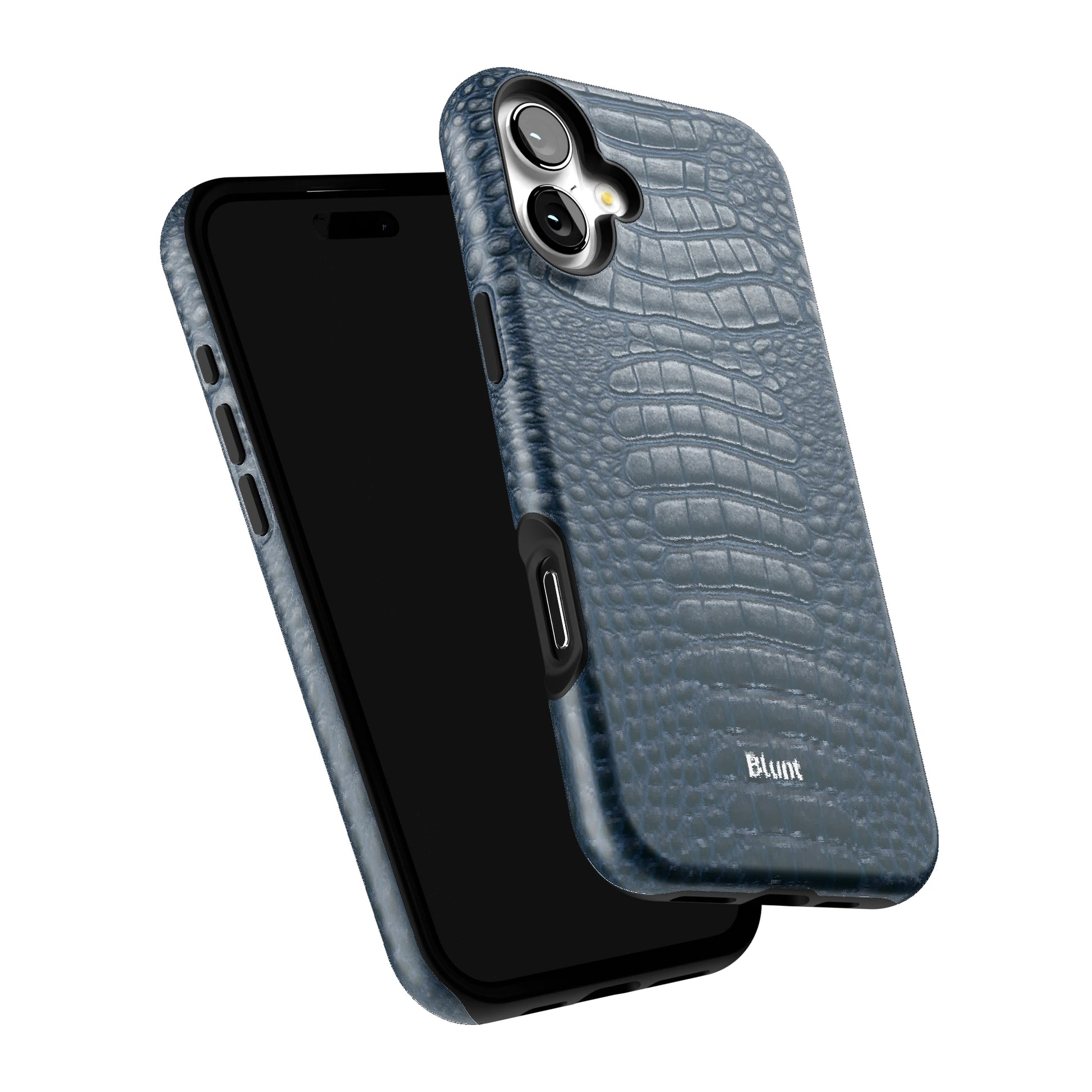 Navy Croc iPhone Case gallery - Iphone_16_Mini_Air_Plus_6