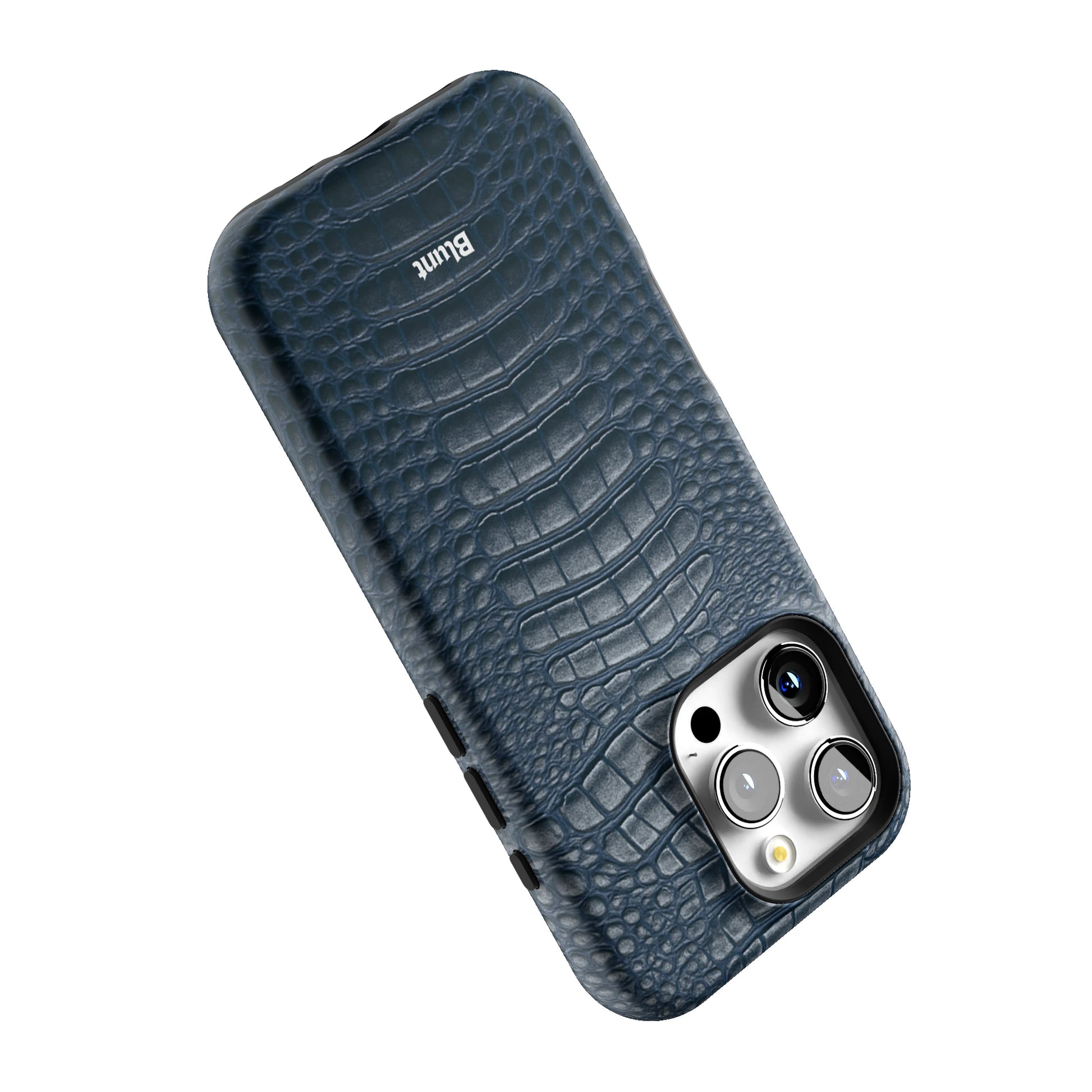 Navy Croc iPhone Case gallery - Iphone_16_Pro_5