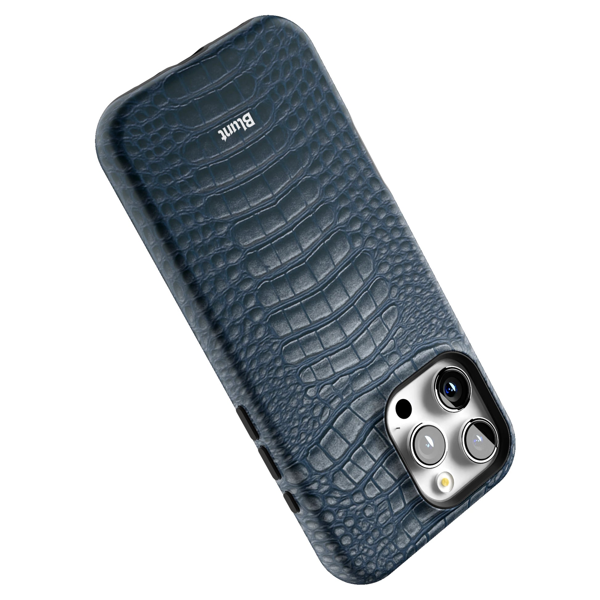 Navy Croc iPhone Case gallery - Iphone_16_Pro_Max_5
