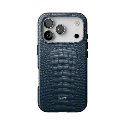 Navy Croc iPhone Case gallery - Iphone_17_Pro_1