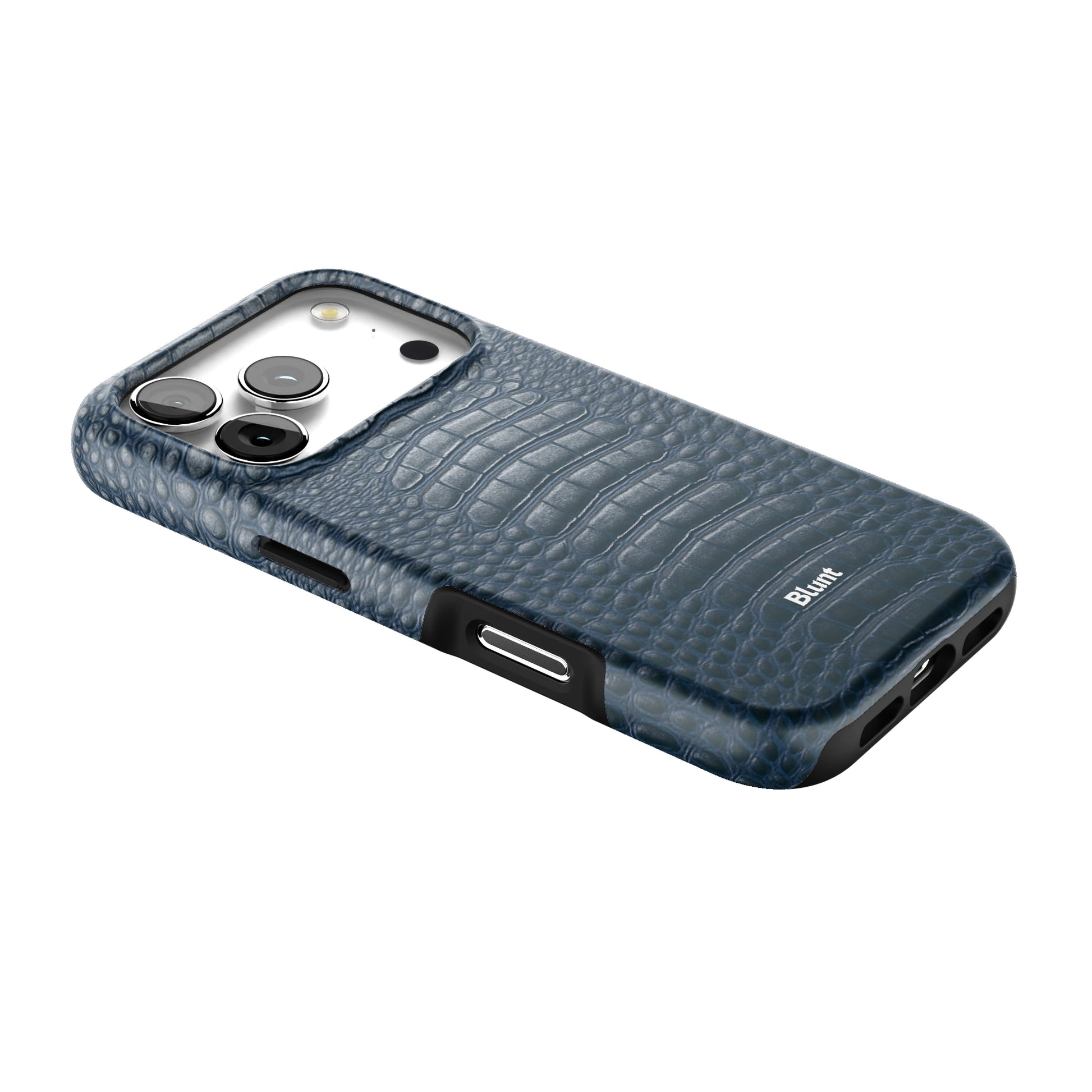 Navy Croc iPhone Case gallery - Iphone_17_Pro_2