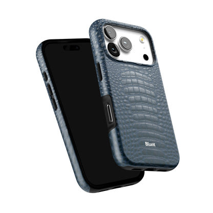 Navy Croc iPhone Case gallery - Iphone_17_Pro_6