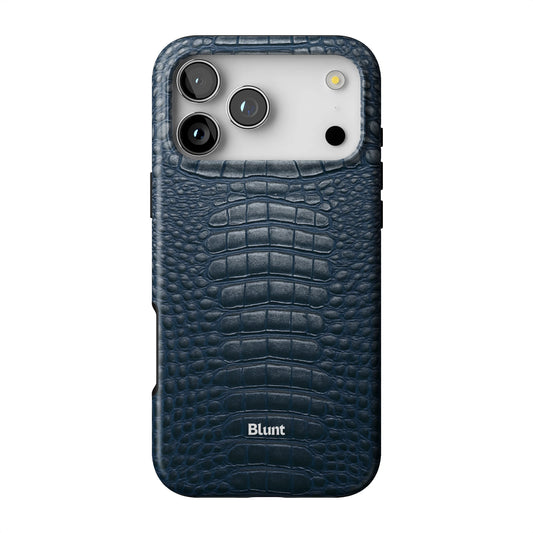 Navy Croc iPhone Case gallery - Iphone_17_Pro_Max_1