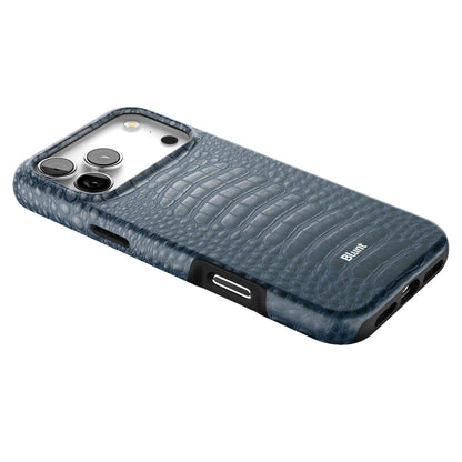 Navy Croc iPhone Case gallery - Iphone_17_Pro_Max_2