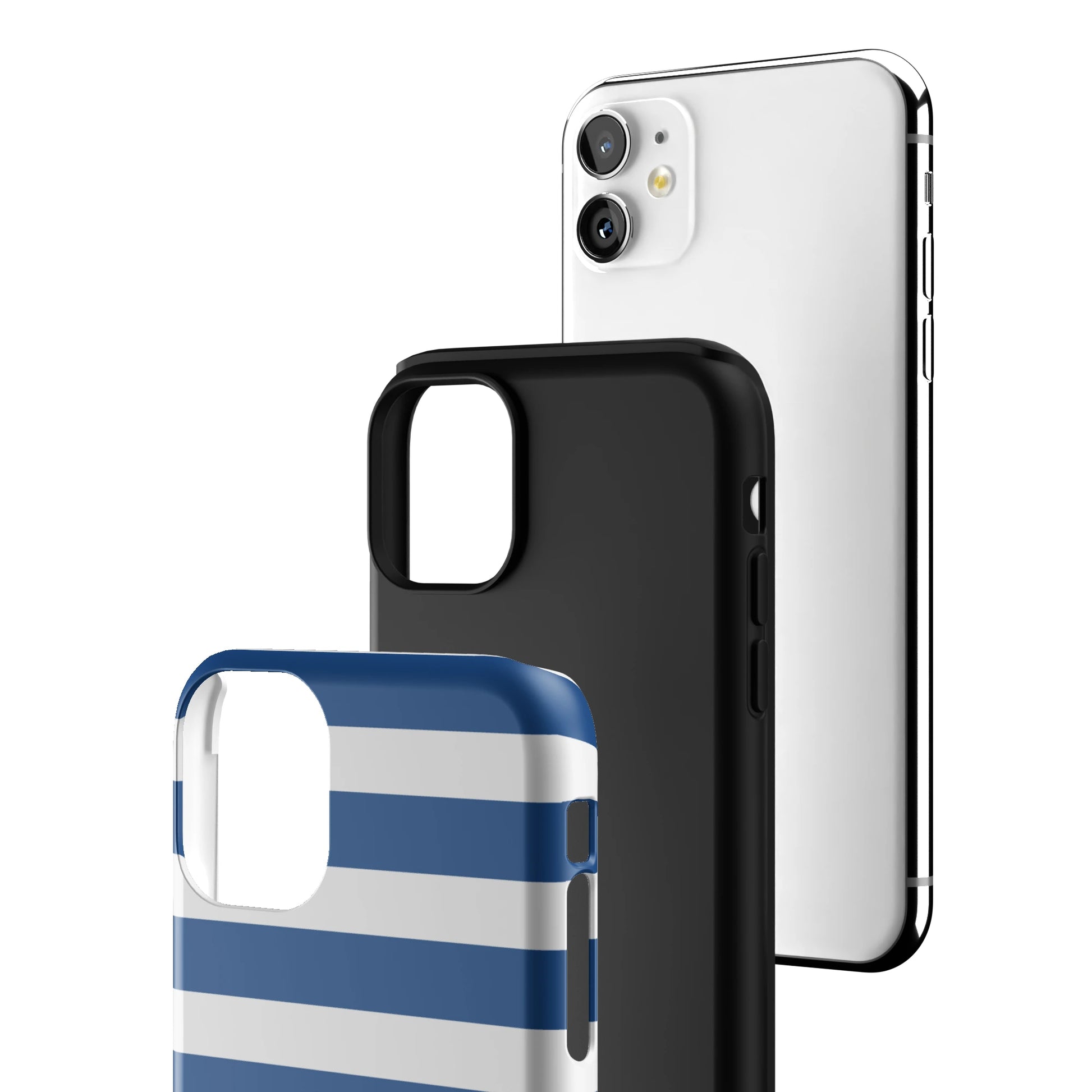 Navy Stripe iPhone Case gallery - Iphone_11_Iphone_3