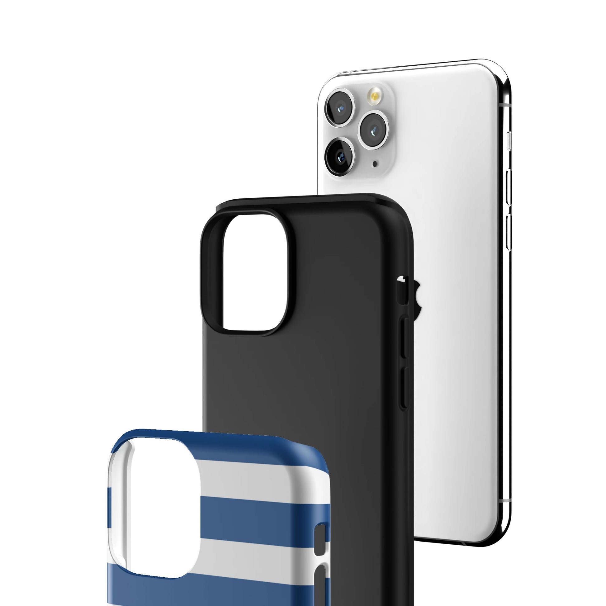 Navy Stripe iPhone Case gallery - Iphone_11_Pro_3