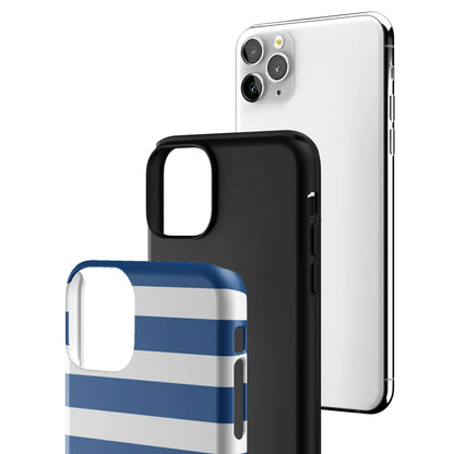 Navy Stripe iPhone Case gallery - Iphone_11_Pro_Max_3