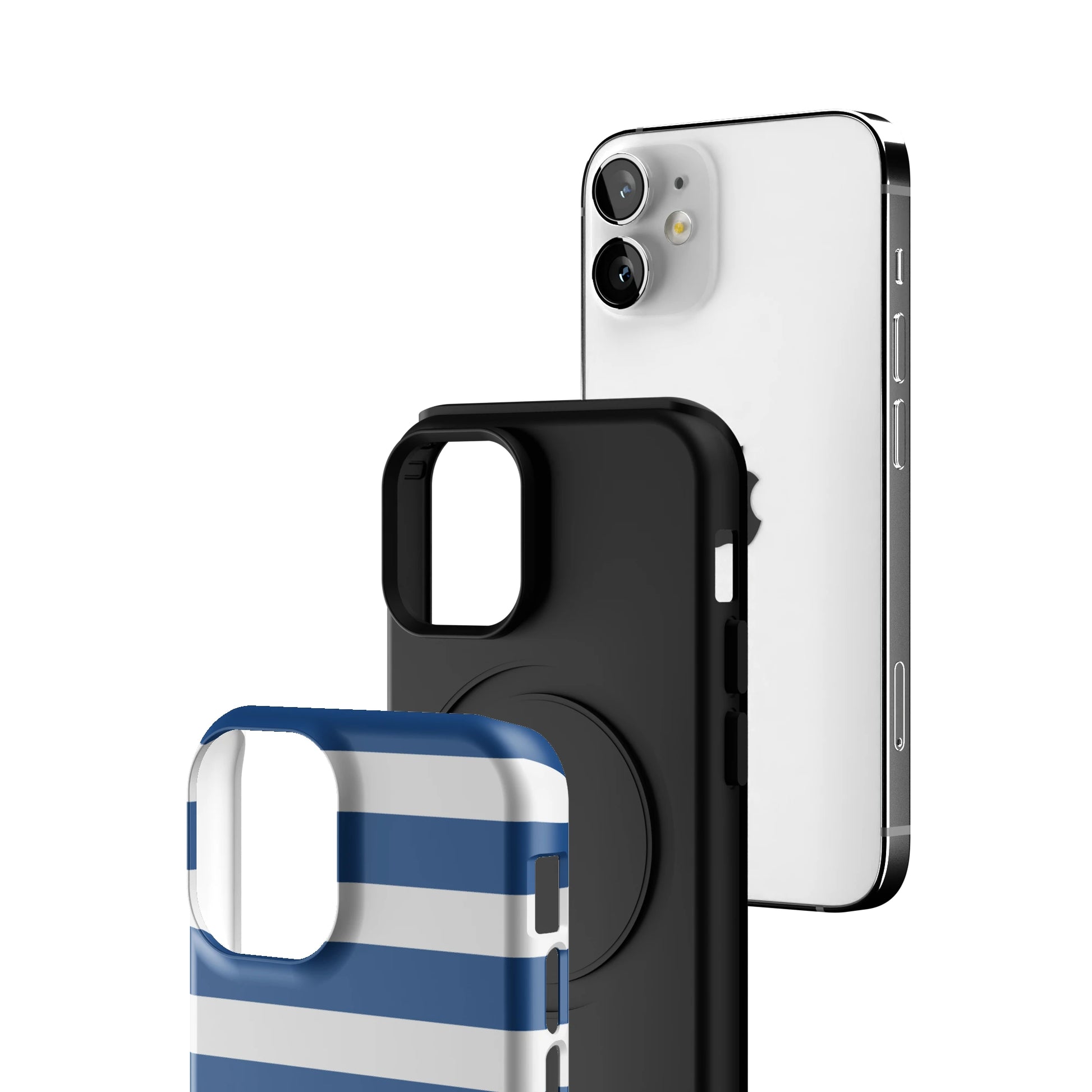 Navy Stripe iPhone Case gallery - Iphone_12_Mini_Air_Plus_3