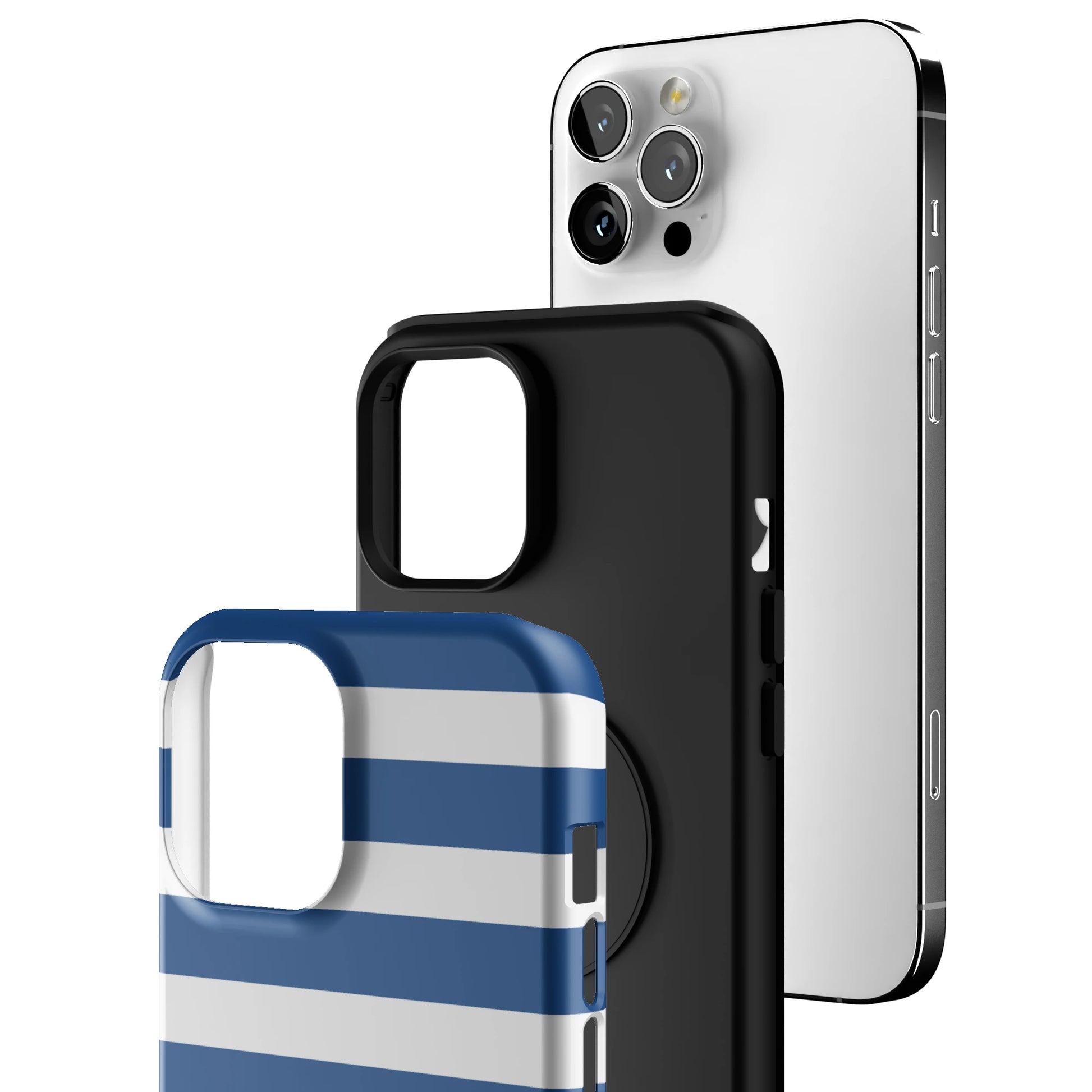 Navy Stripe iPhone Case gallery - Iphone_12_Pro_Max_3