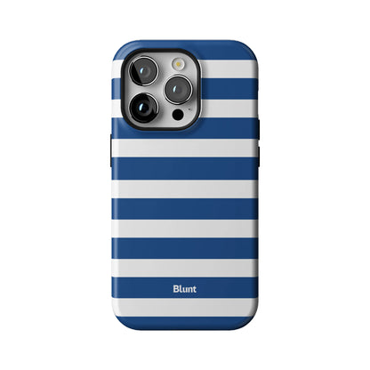 Navy Stripe iPhone Case gallery - Iphone_14_Pro_1