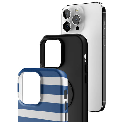 Navy Stripe iPhone Case gallery - Iphone_14_Pro_Max_3
