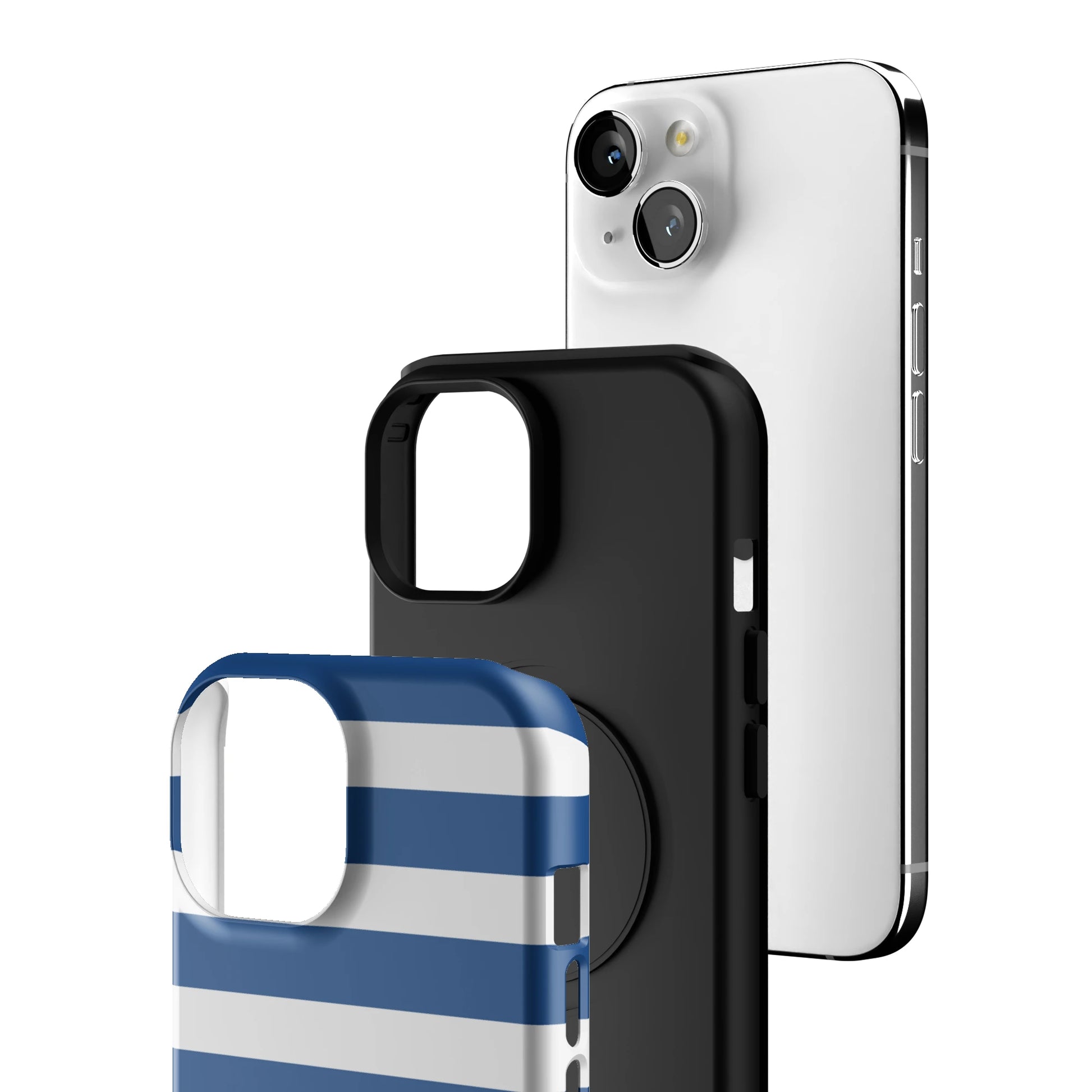 Navy Stripe iPhone Case gallery - Iphone_15_Iphone_3