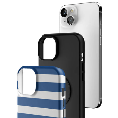 Navy Stripe iPhone Case gallery - Iphone_15_Mini_Air_Plus_3